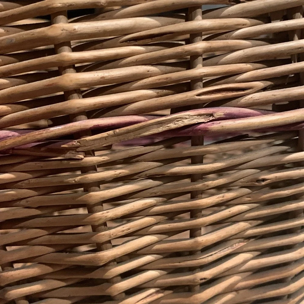 Vintage Large Wicker Basket